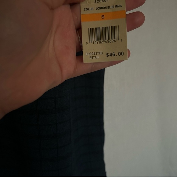 Haggar Cool 18 Performance Polo Shirt Mens Small S/CH Easy Care Quick Dry - Picture 6 of 7